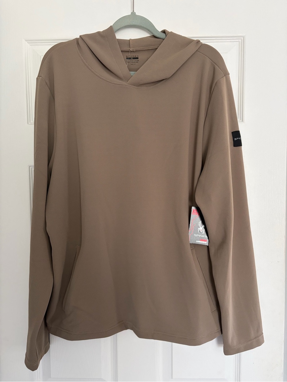 NWT Spyder Mens Lightweight Pullover Hoodie size XL